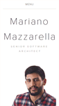 Mobile Screenshot of marianomazzarella.com